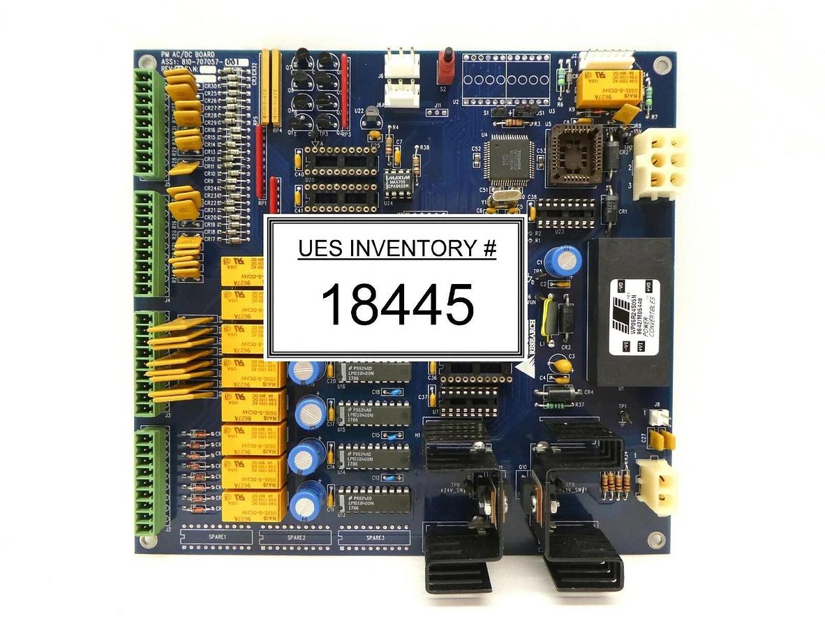 Used Lam Research 810-707057-001 PM AC/DC Board PCB Rev. E3 FPD Continuum Spare