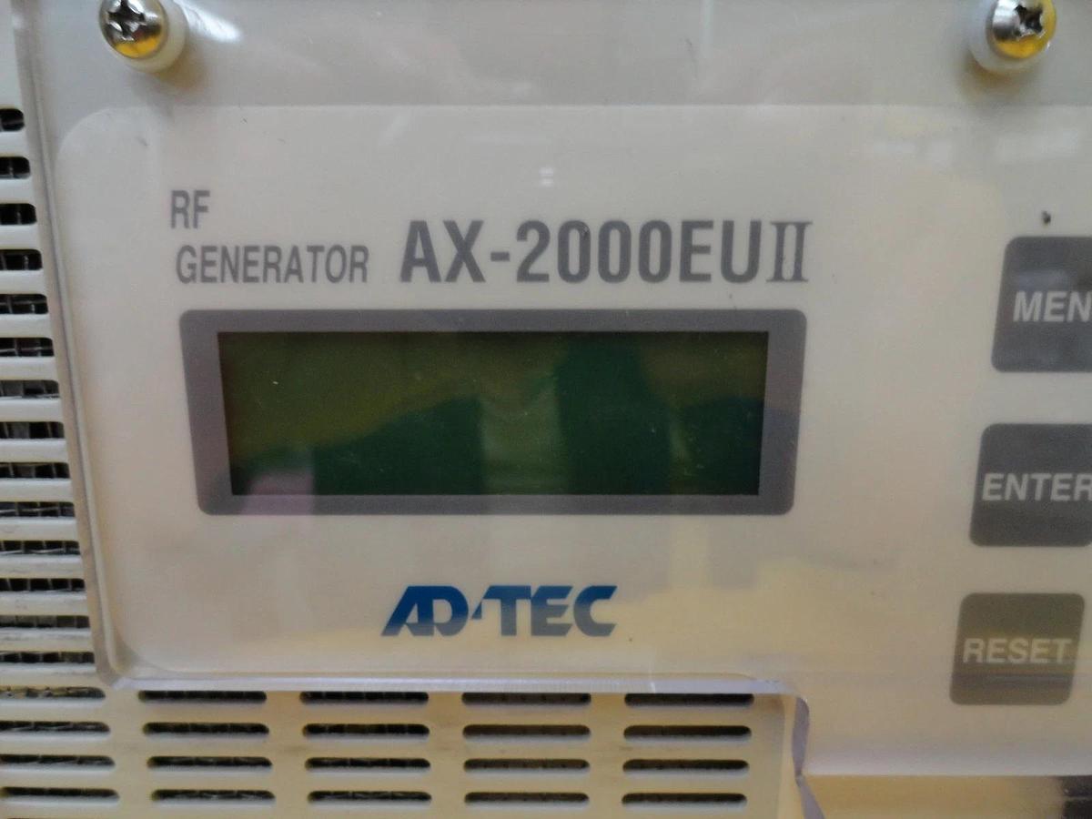 Used ADTEC Plasma Technology AX-2000EUII-N RF Generator Novellus 27-286651-00 Tested
