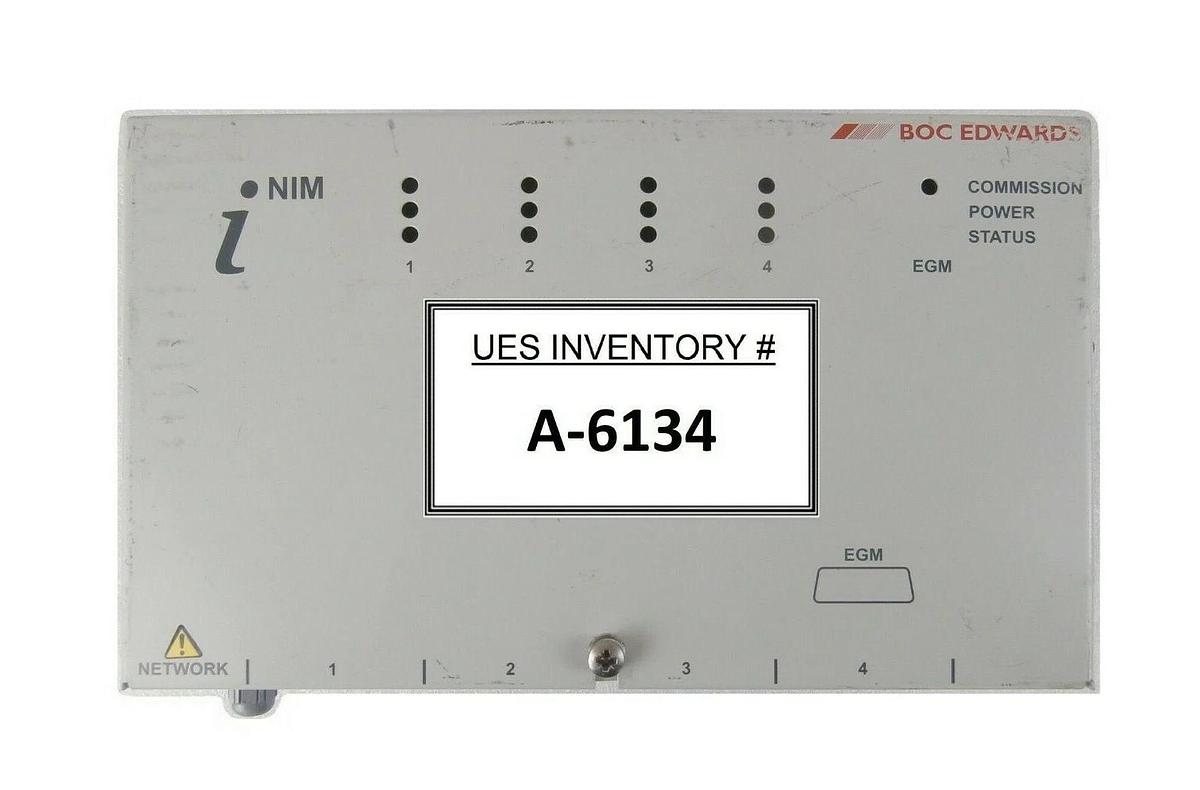 Used Edwards U20000922 iNIM Network Interface iNIM 3x Cards D37215252 Working Surplus
