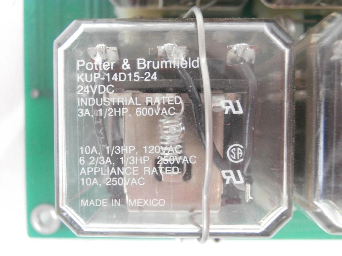 Used Varian Semiconductor VSEA DH4693001 Relay Board PCB DH4694001 Working Surplus