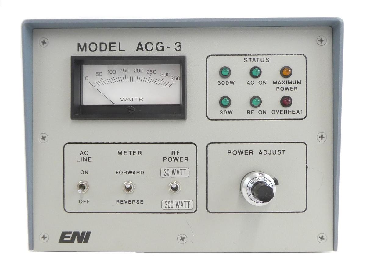 Used ACG-3 ENI Power Systems ACG-3LP4 RF Power Generator 30W 300W Tested Working