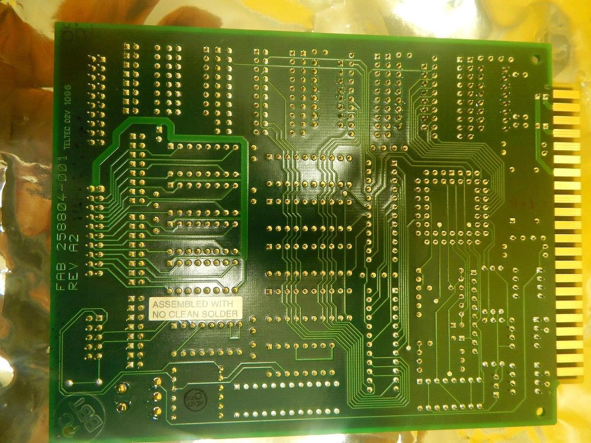 Used Electroglas 258805-001 Cold Sort AUX CONT PCB Card 4085X Horizon Used Working