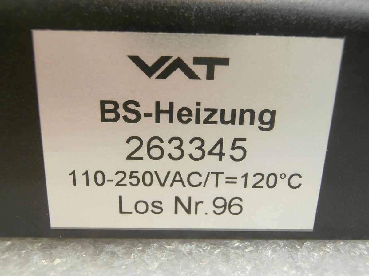 Used VAT Series 65.0 Pendulum Control and Isolation Valve 98800 Copper Exposed Used