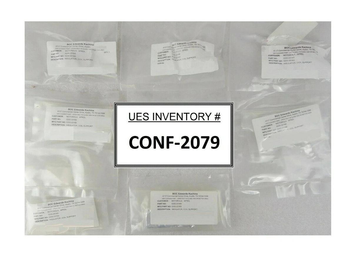 Refurbished AMAT Applied Materials 0200-20169 Coil Rigid Insulator Lot of 8 Refurbished