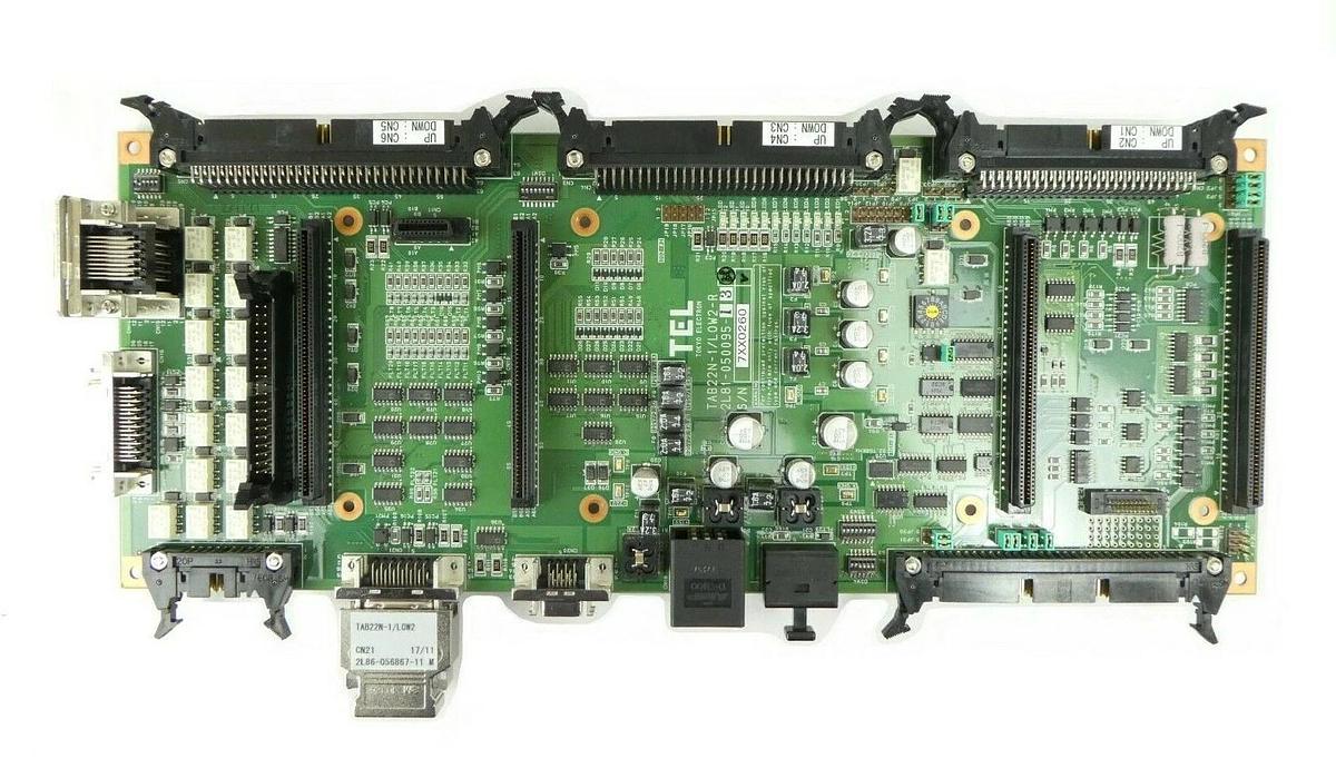 Used TEL Tokyo Electron 2L81-050095-13 Interface PCB TAB22N-1/LOW2-R Working Surplus