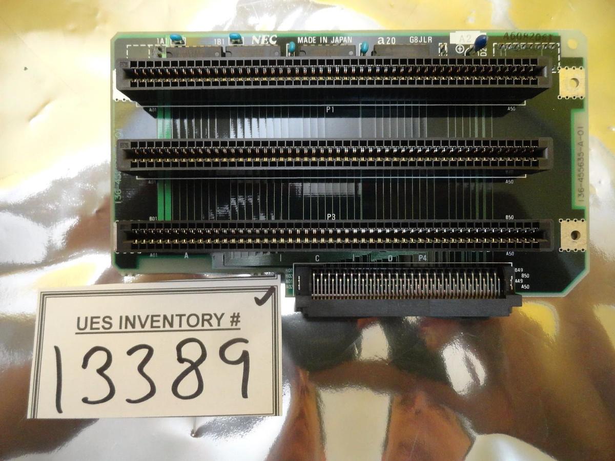 Used NEC I36-455635-A-01 Backplane PCB Board FC-9801U Nikon OPTISTATION 3 Used