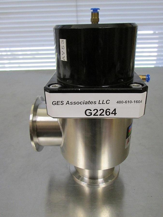 Used IRIE KOKEN CO AV53 Pneumatic Angle Valve I.D. 2-1/8" / 52mm