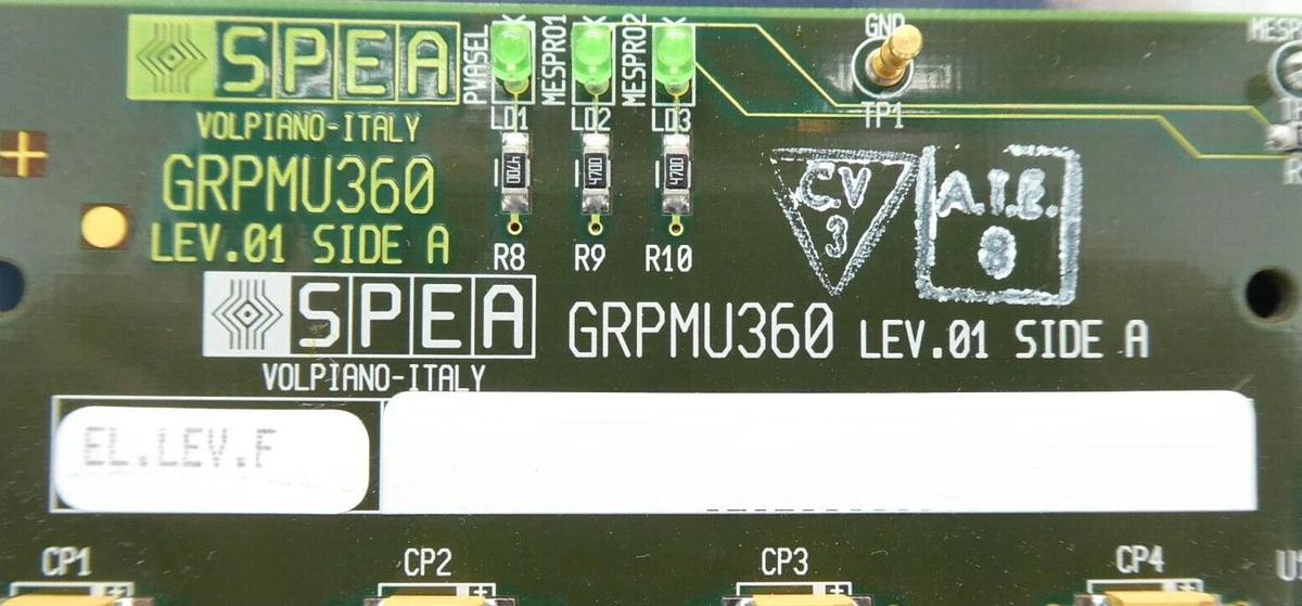 Used SPEA GRPMU360 Process Interface PCB EL.LEV.F Working Surplus