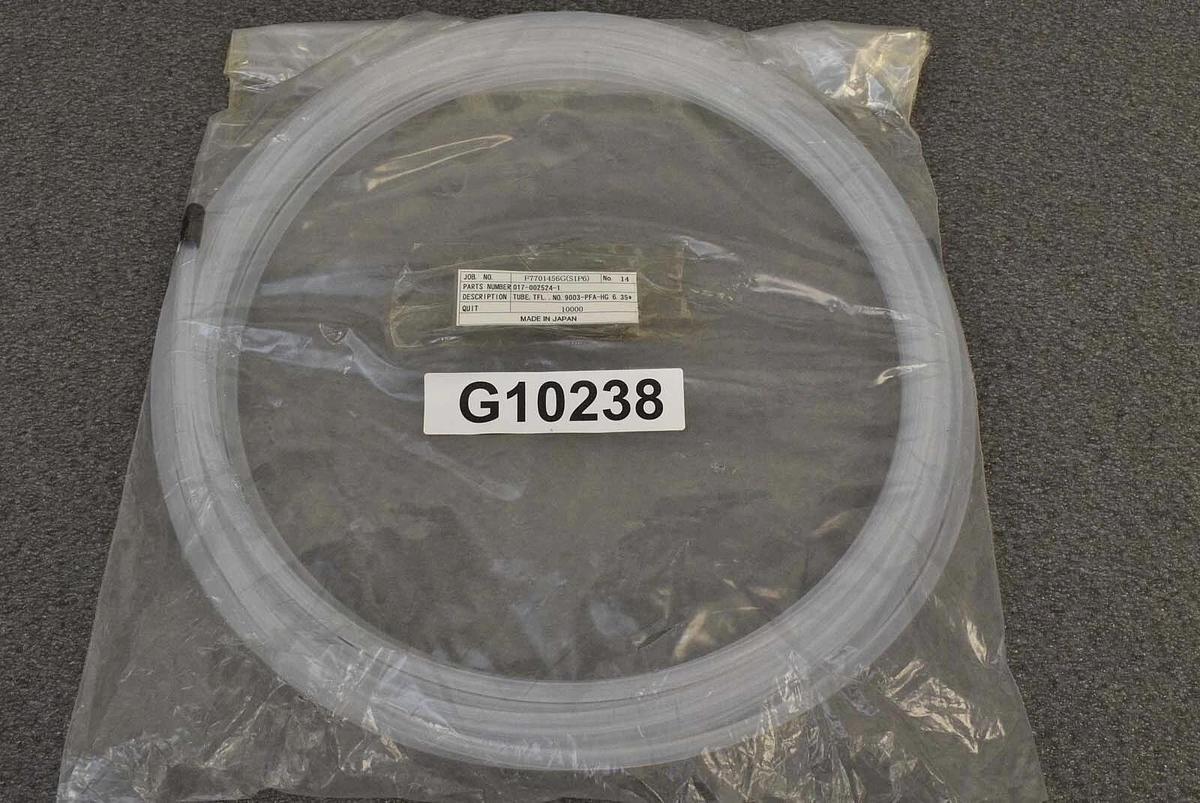 Used TEL Tokyo Electron 017-002524-1 Tube TFL 6.35 9003-PFA-HG New Surplus