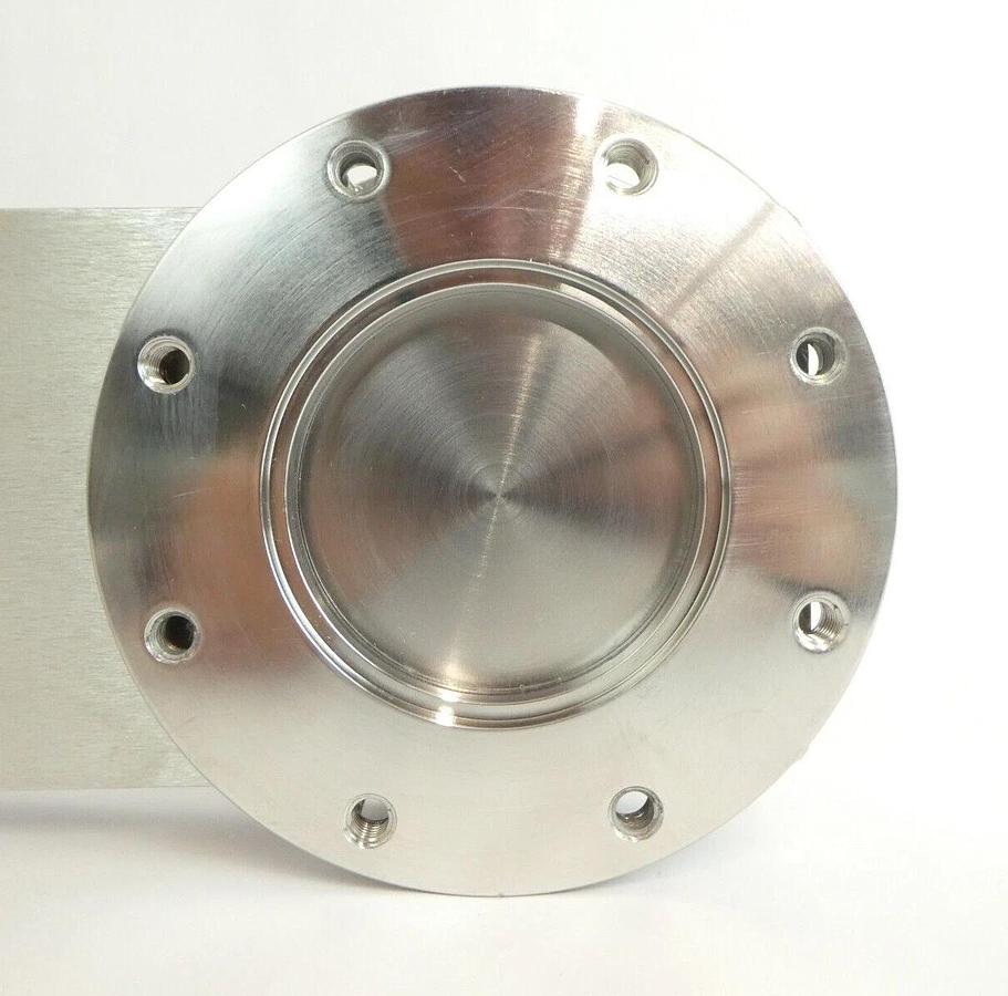 Used Nor-Cal Products Pneumatic Linear Gate Valve Assembly AMAT Unmarked Working