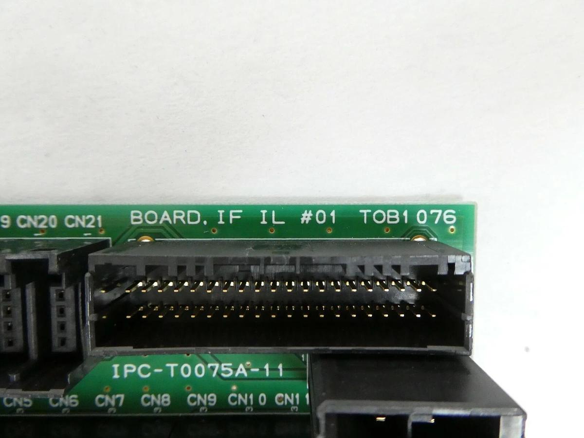 Used TEL Tokyo Electron IPC-T0075A-11 IL Interface PCB TOB1076 Rudolph F30 Working