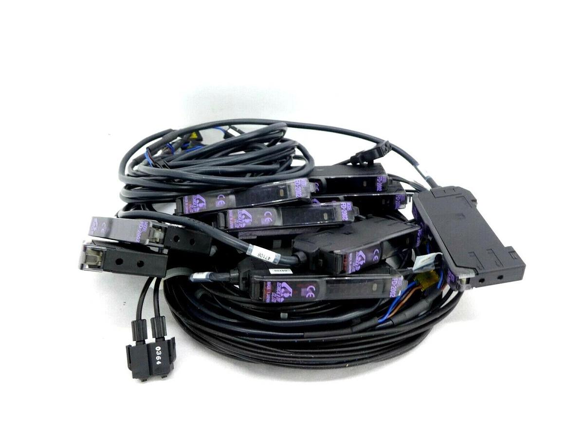 Used Technical & Try FD-2002 Photoelectric Sensor TEL Lithius Lot of 9 Working