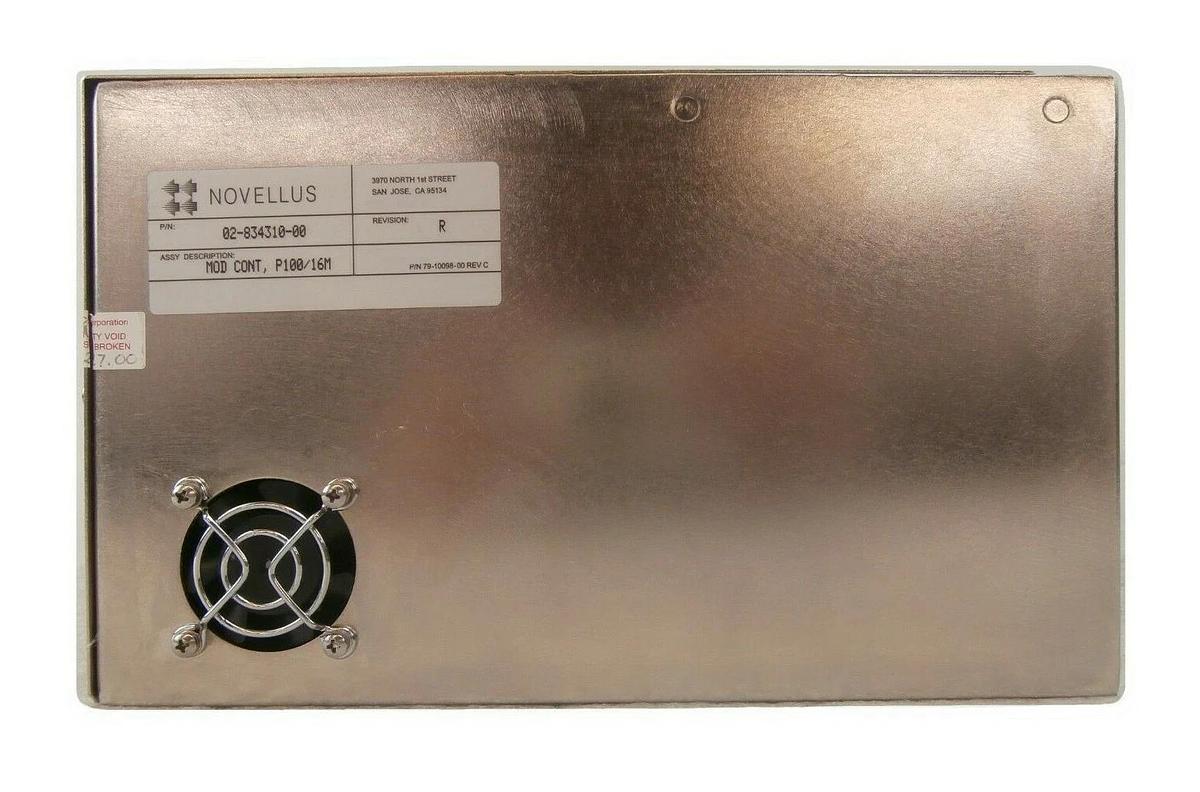Used Novellus Systems 02-834310-00 Module Controller P100/16M 19-135376-00 Working