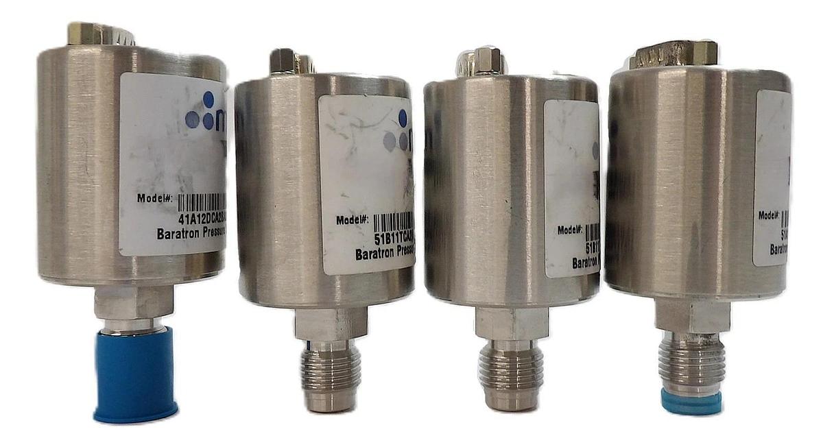 Used MKS Instruments Baratron Pressure Switch Lot of 4 Spare Surplus