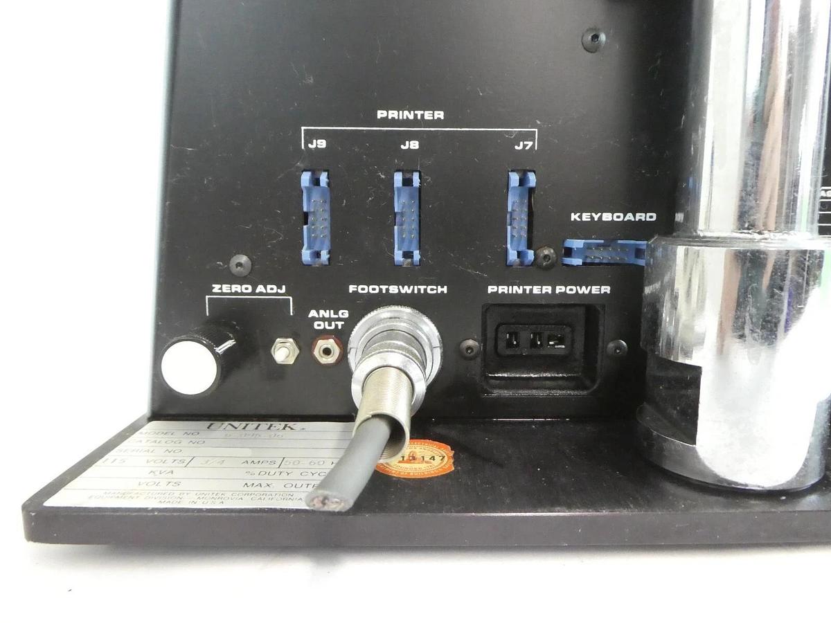 Used Unitek 6-095-06 Wire Bond Pull Tester Module MicroPull III Working Surplus
