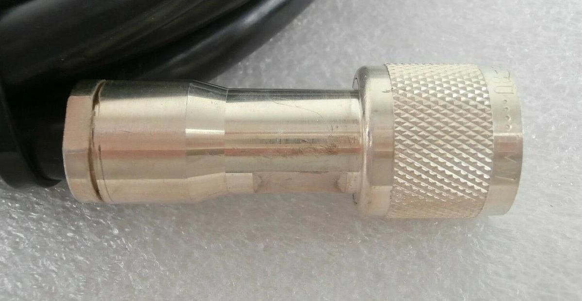 Used TEL Tokyo Electron 3S86-051850-11 RF Cable 10 Foot Trias Working Spare