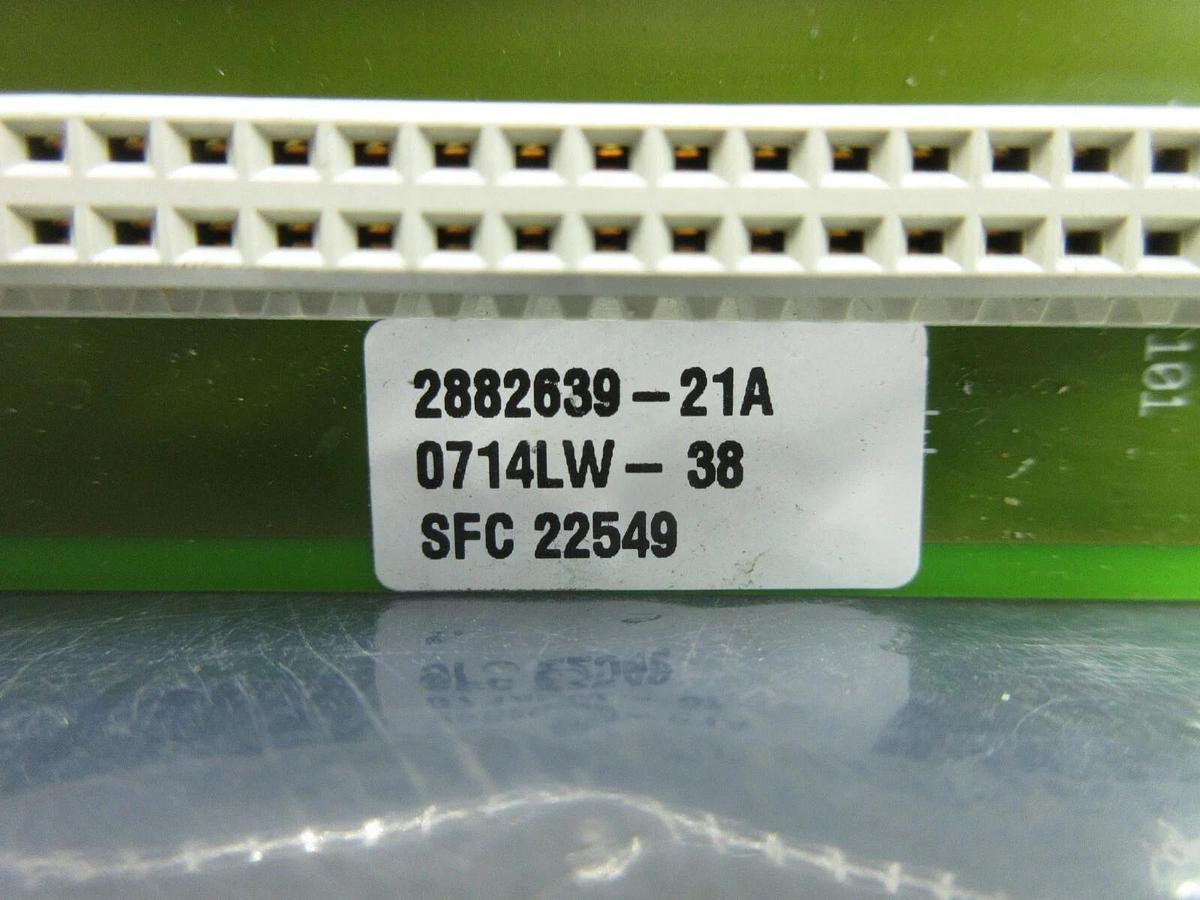 Used ASM Advanced Semiconductor Materials 2882639-21 Backplane Board PCB Rev. A Used