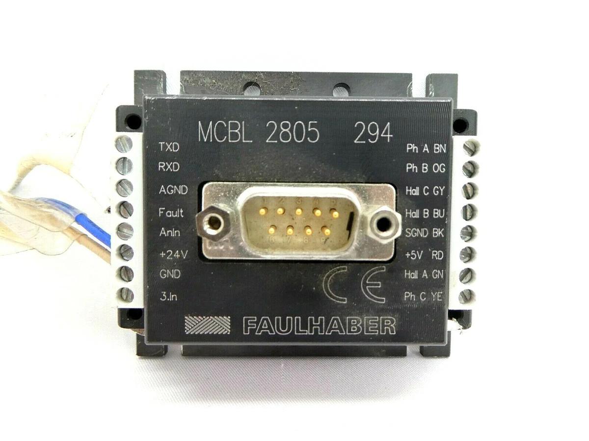 Used Faulhaber MCBL 2805 Motion Controller Nikon NSR System Working Spare