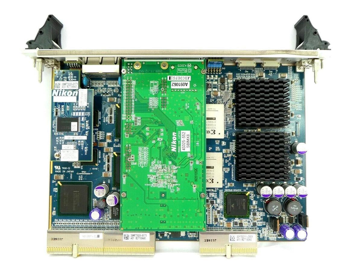 Used Nikon 4S015-499-FP SBC Single Board Computer PCB Card STG61 NSR-S620D Working