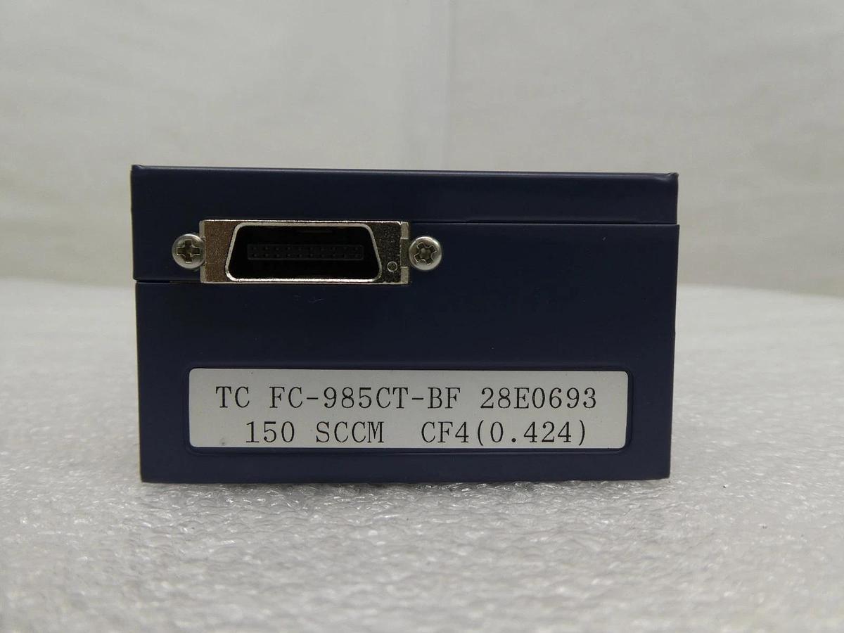 Used Aera TC FC-985CT-BF Mass Flow Controller MFC FC-985C 150 SCCM CF4 Used Working