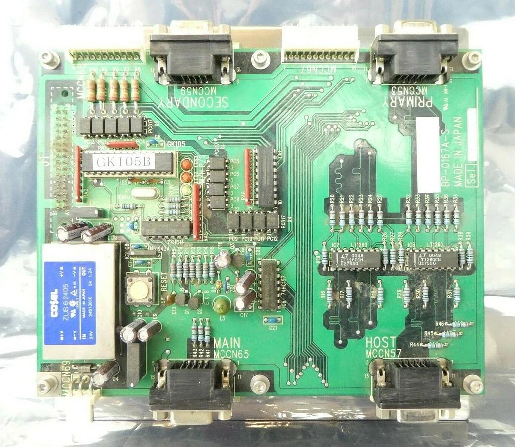 Used DNS Dainippon Screen BP-0167A-S Operator Panel PCB Assembly MCCN63 SU-3000 Spare