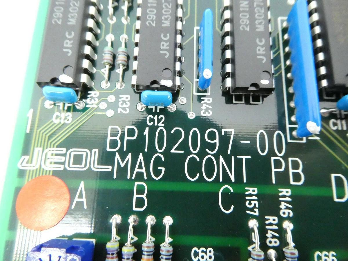 Used JEOL BP102097-00 MAG CONT PB PCB Card JWS-7555S Wafer Review SEM Working Spare