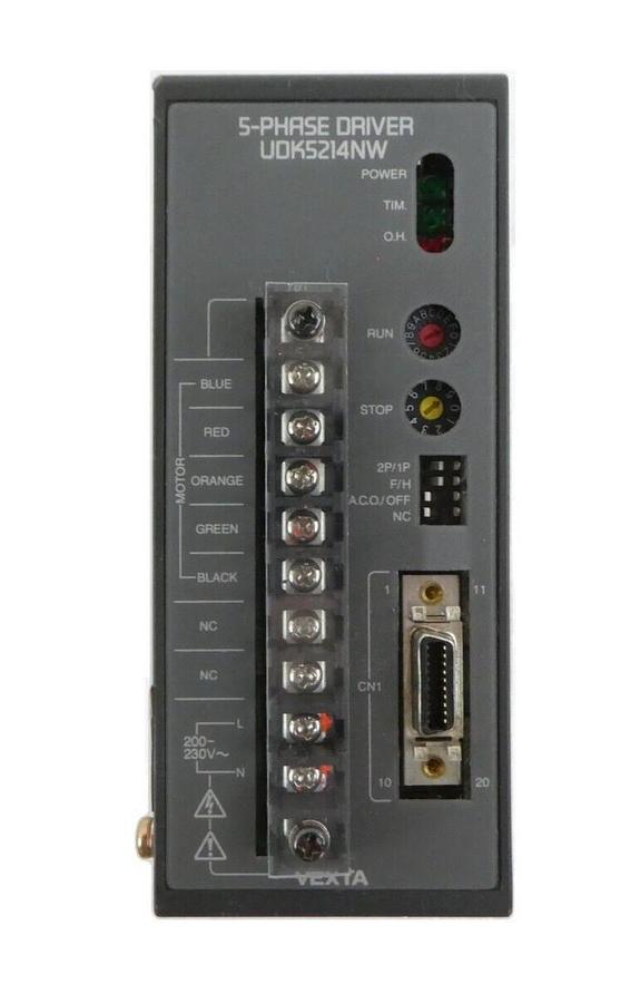 Used Oriental Motor UDK5214NW 5-Phase Driver AMAT 0190-00569 Working Surplus