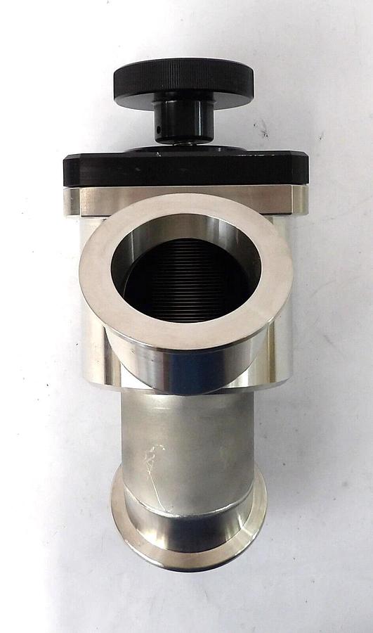 Used Irie Koken 1SV50M0 Manual Vacuum Isolation Angle Valve Working Surplus