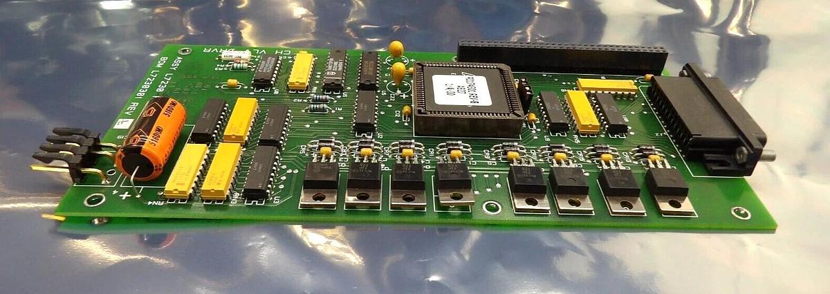 Used Varian L7231 8 Channel Valve Driver PCB Board Assembly Working Surplus