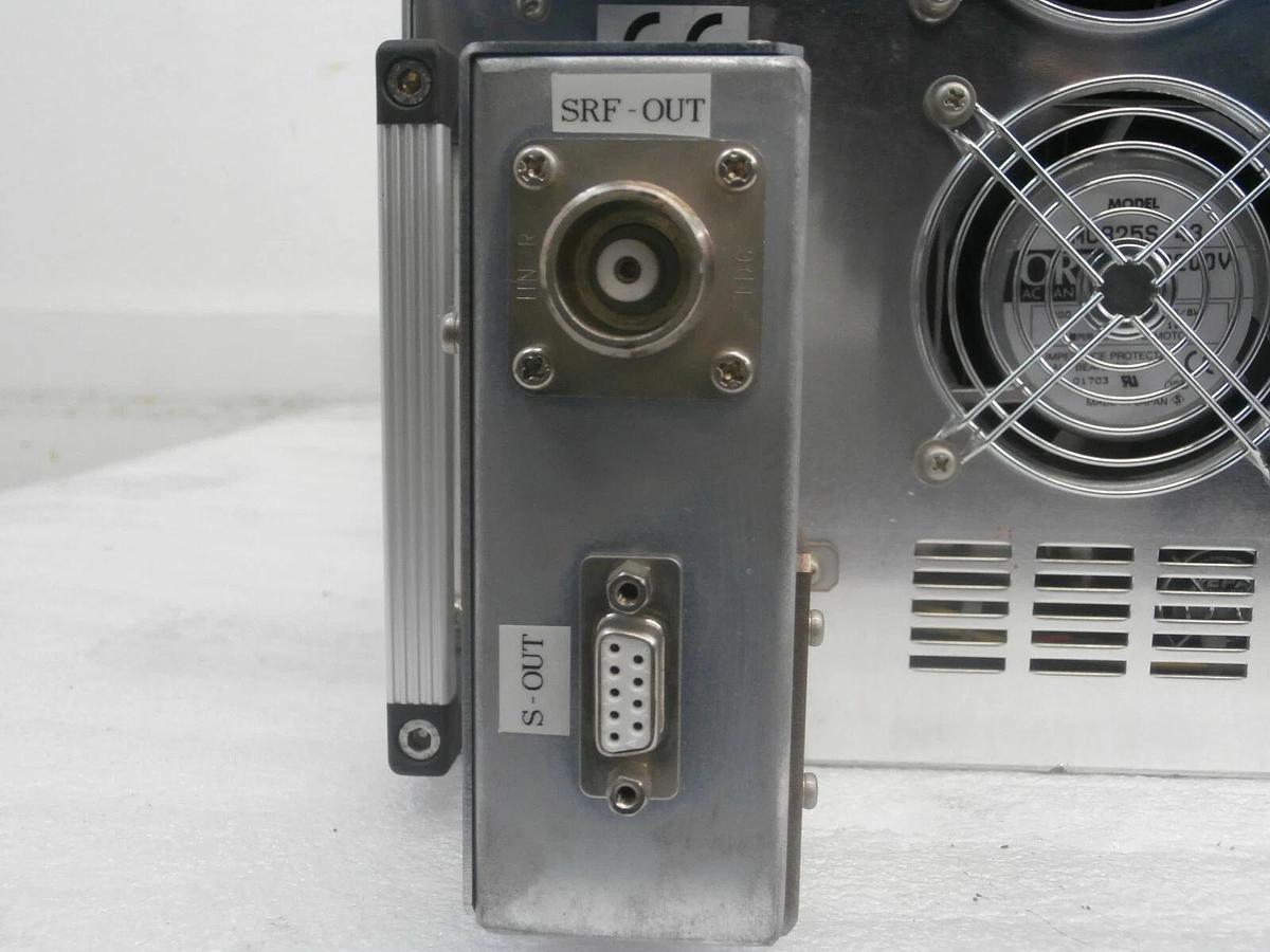 Used Pearl Kogyo CF-500-400K(CE) RF Power Supply Hitachi M-712E No Handle Working