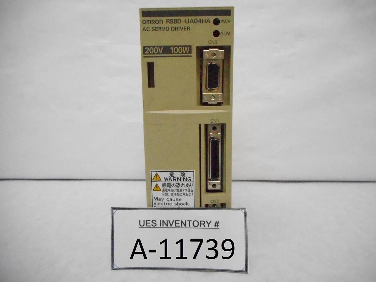 Used Omron R88D-UA04HA AC Servo Driver Used Working