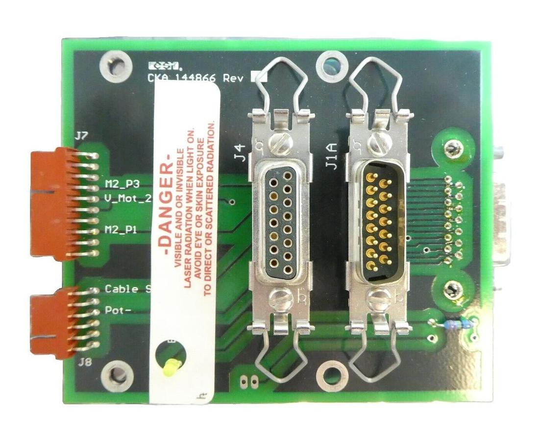 Used ESI Electro Scientific Industries CKA 144866 Laser PCB 144865 Working Surplus