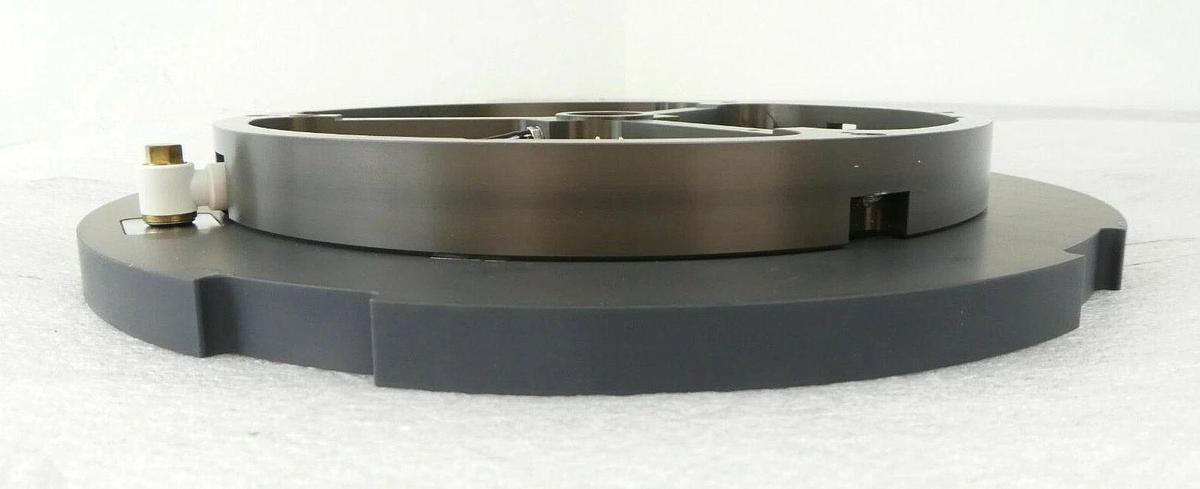 Used Rudolph Technologies 727237 300mm Wafer Chuck with Carbon Pad 722963 F30 Working