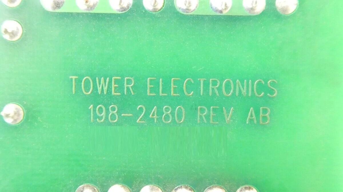 Used Tower Electronics 198-2480 Power Board PCB Reseller Lot of 4 Working Surplus