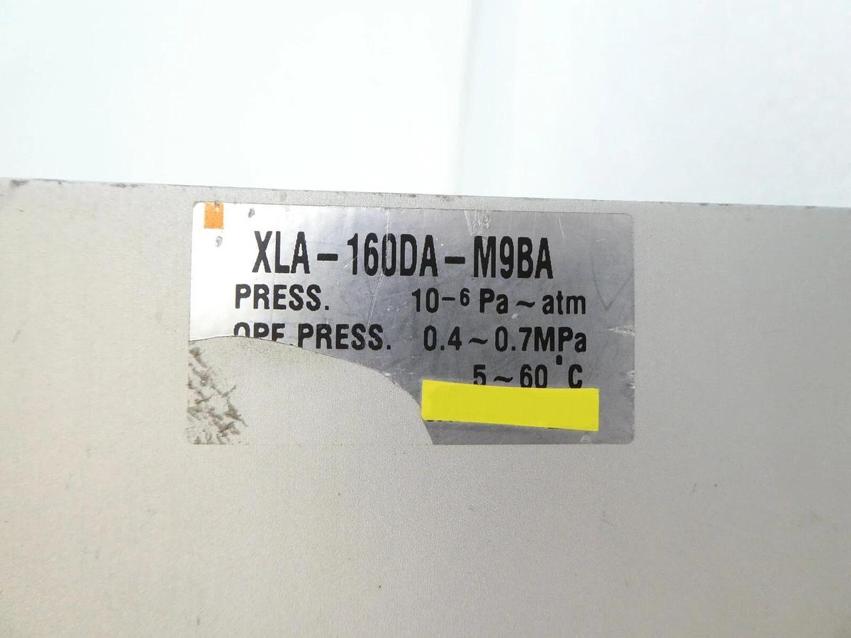 Used SMC XLA-160DA-M9BA Pneumatic High Vacuum Angle Valve ISO160 Working Surplus