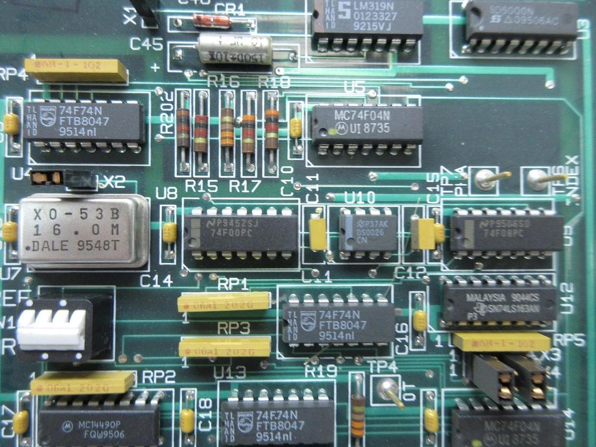 Used Perkin-Elmer 851-8242-006 Processor PCB Card Rev. J SVG ASML 90S Used Working