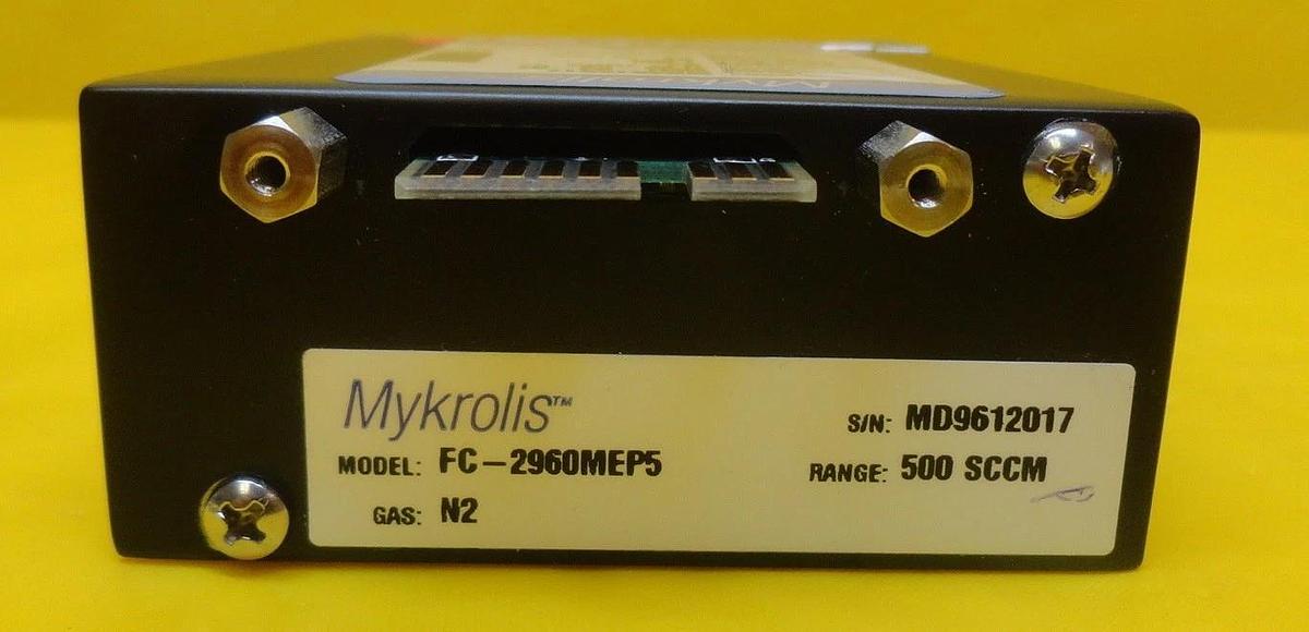 Used Mykrolis FC-2960MEP5 Mass Flow Controller MFC 2900 Series 500 SCCM N2 Used