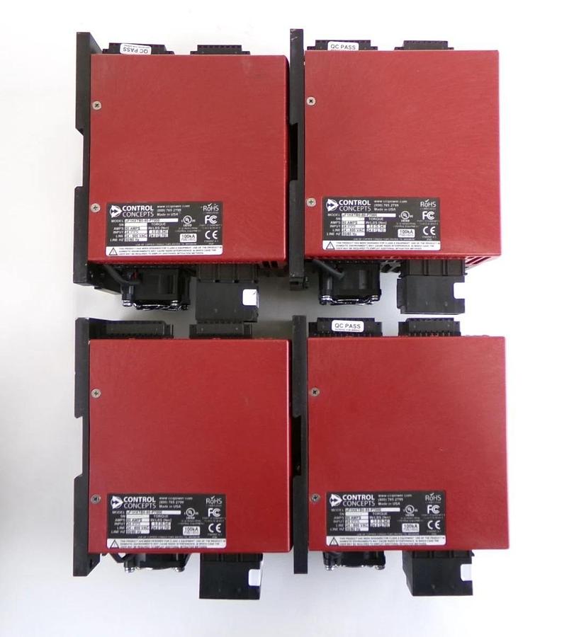 Used Control Concepts uF1HXTB0-80-P7000 SCR Controller MicroFUSION AMAT Lot of 8