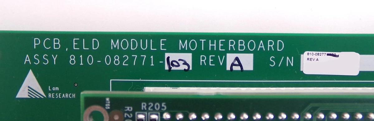 Used Lam Research 810-082771-103 ELD Module Motherboard PCB 810-069751-005 Working