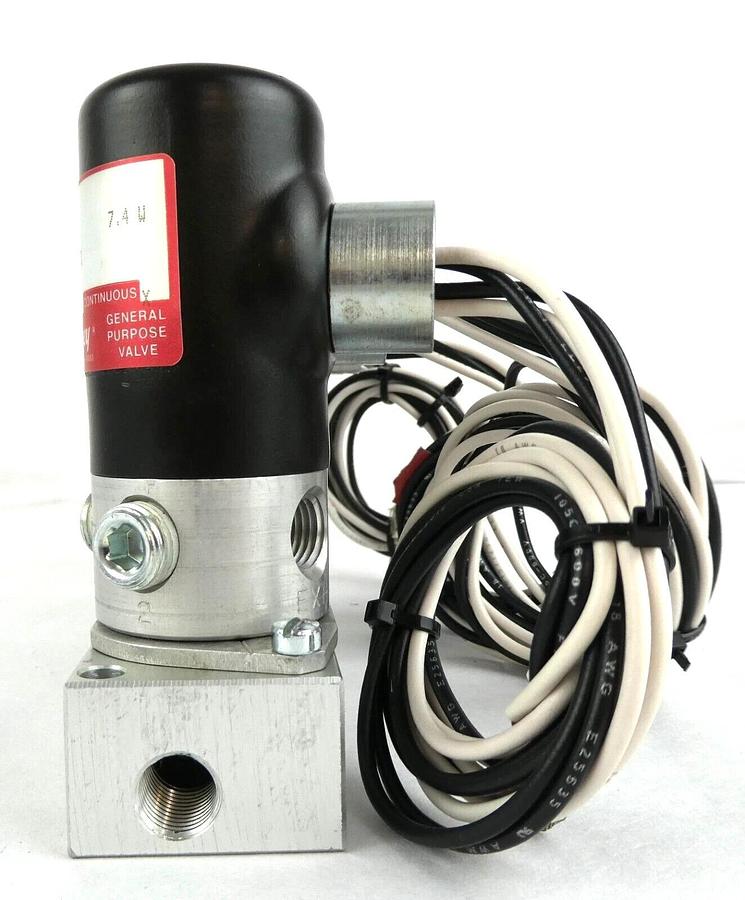 Used Humphrey X85 VDC Solenoid Valve Assembly 40-125 PSI Working Surplus