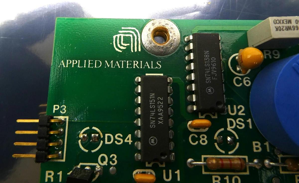 Used AMAT Applied Materials 0100-09058 Operator Control Panel PCB Working Surplus