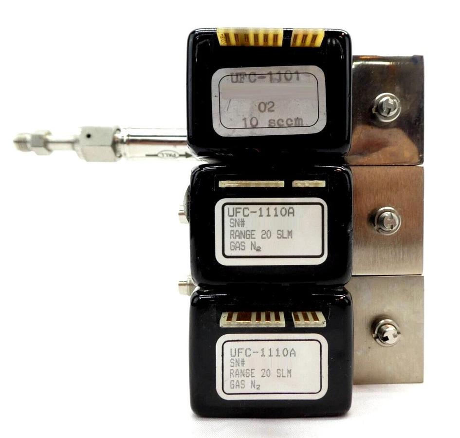 Used UNIT Instruments UFC Mass Flow Controller MFC UFC-1200A UFC-1000 Lot of 20