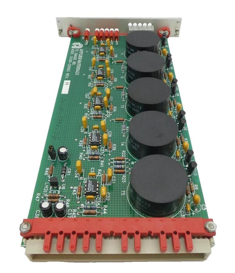 Used AMAT Applied Materials 0100-20063 5CH TC Gauge PCB Card Working Surplus