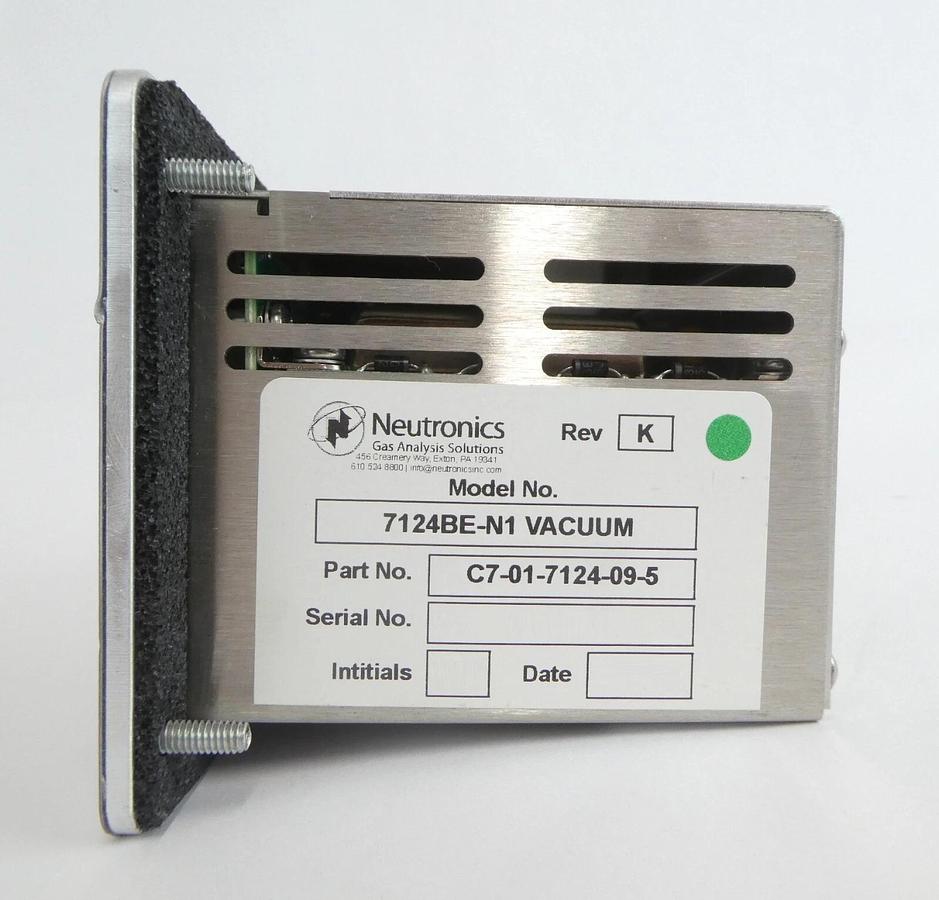 Used Neutronics C7-01-7124-09-5 Gas Analyzer Module 7124BE-N1 Working