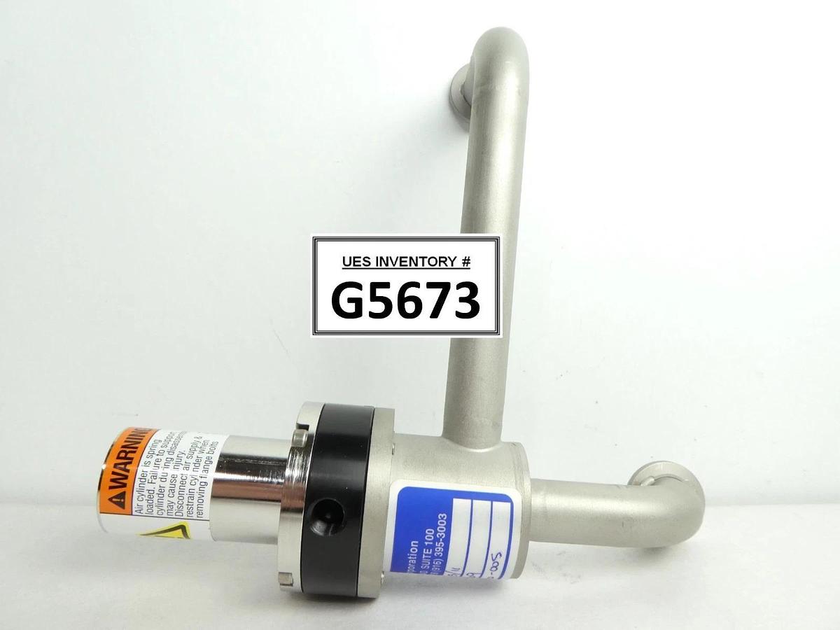 Used GNB Corporation 25610-005 Halfgate Angle Valve Used Working