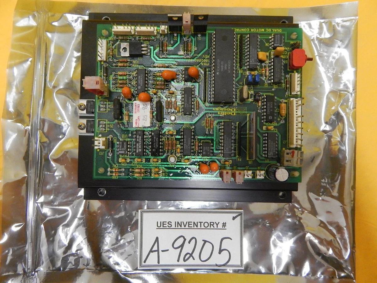Used Delta Design 1662669-501 Dual DC Motor Control Board PCB Used Working