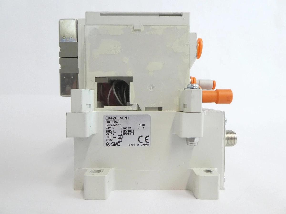 Used SMC VV5Q11-16-X3104V 16-Port Manifold EX420-SDN1 AMAT Working Surplus