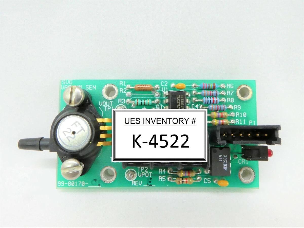Used SVG Silicon Valley Group 99-80170-01 Vacuum Sensor PCB Rev. E 90S Working