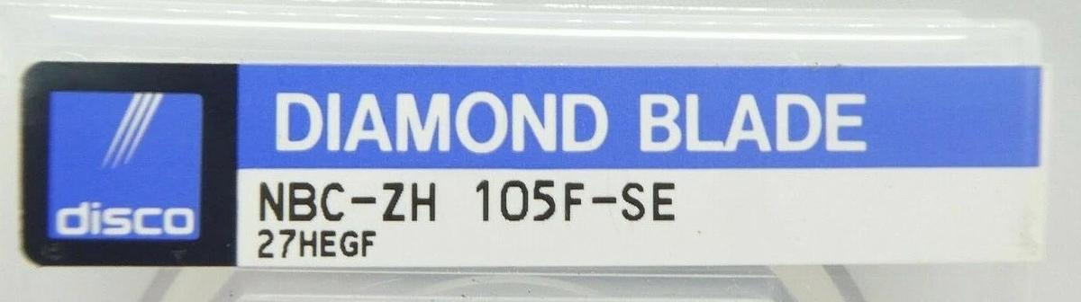 Disco NBC-ZH 105F-SE Diamond Blade 27HEGF Reseller Lot of 100 New Surplus