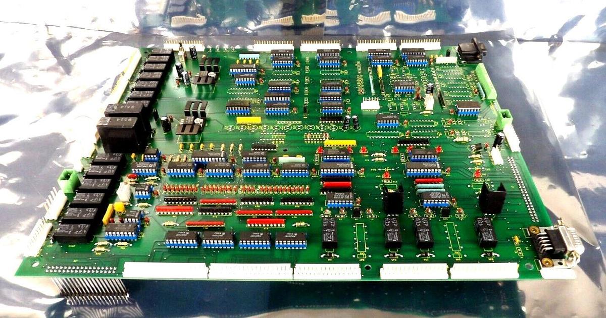 Used Semitool 16866A ASM CBW 402 Interface Assembly PCB Board Working Surplus